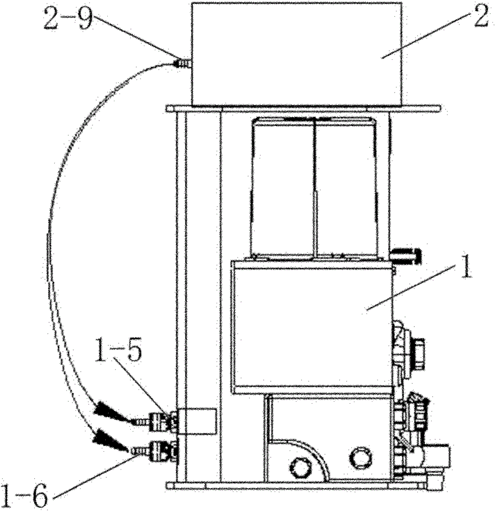 Portable anesthesia machine based on oxygen self-sufficiency