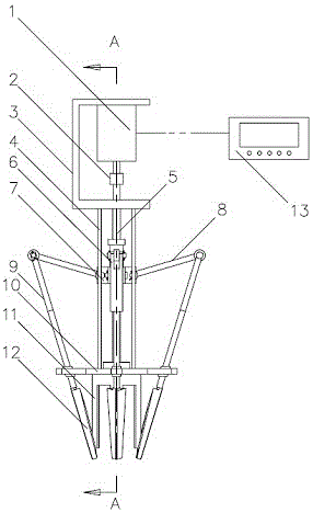 The end effector of the manipulator for potting vegetable seedlings