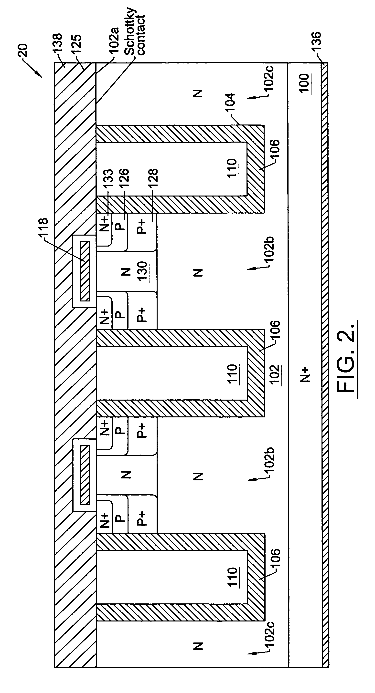 Methods of forming power semiconductor devices having laterally extending base shielding regions