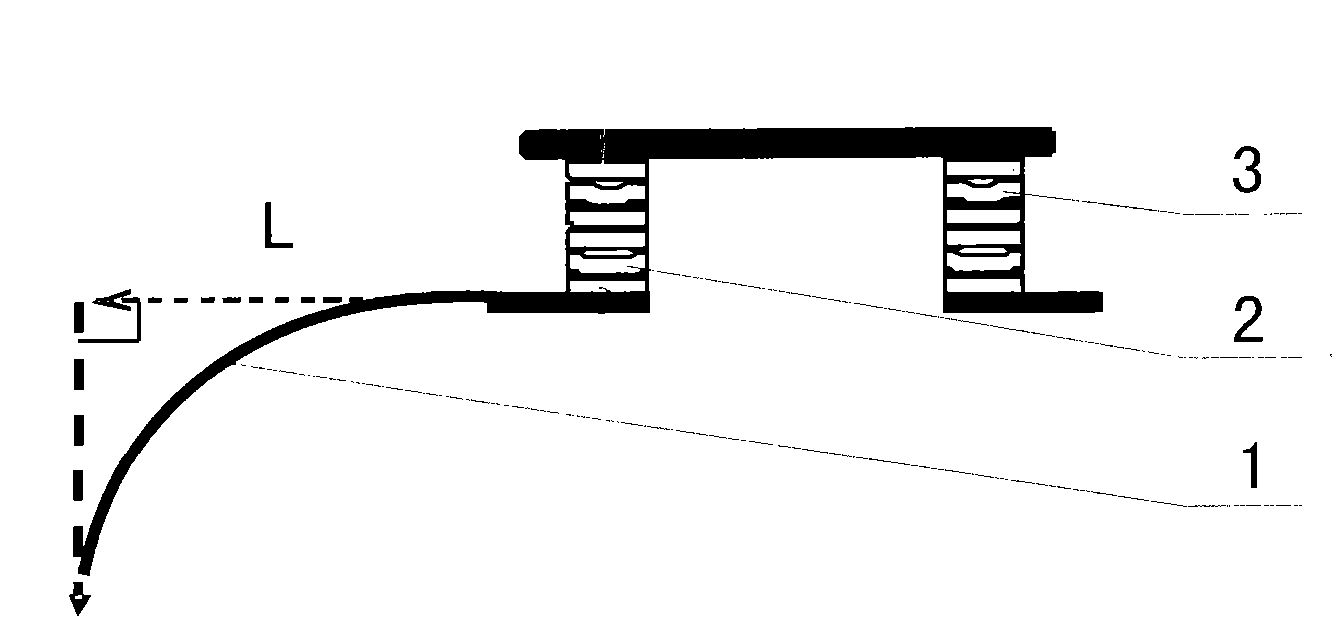 Method for reducing failure rate of knife switch on 10KV column