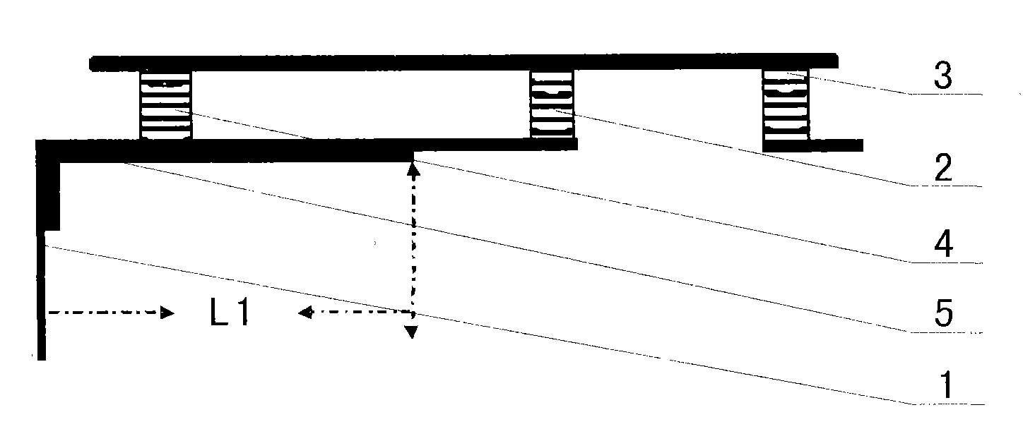 Method for reducing failure rate of knife switch on 10KV column