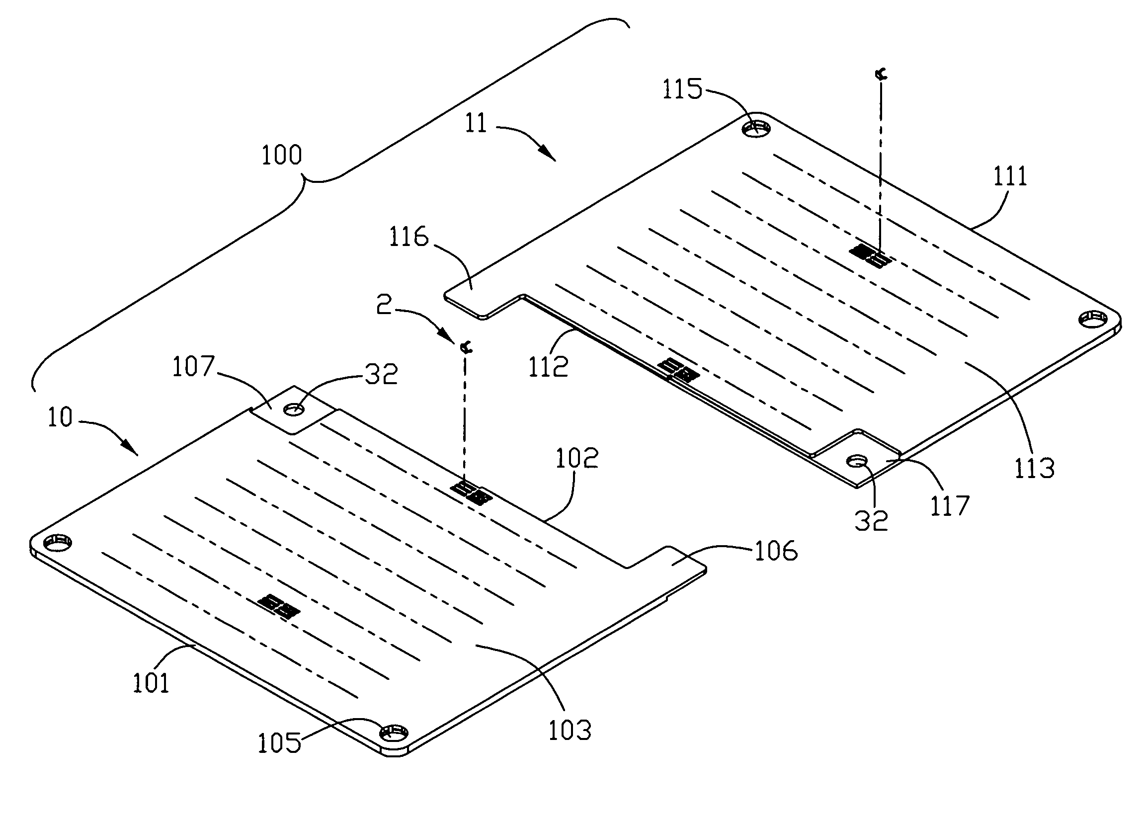 Electrical connector configured by unit section