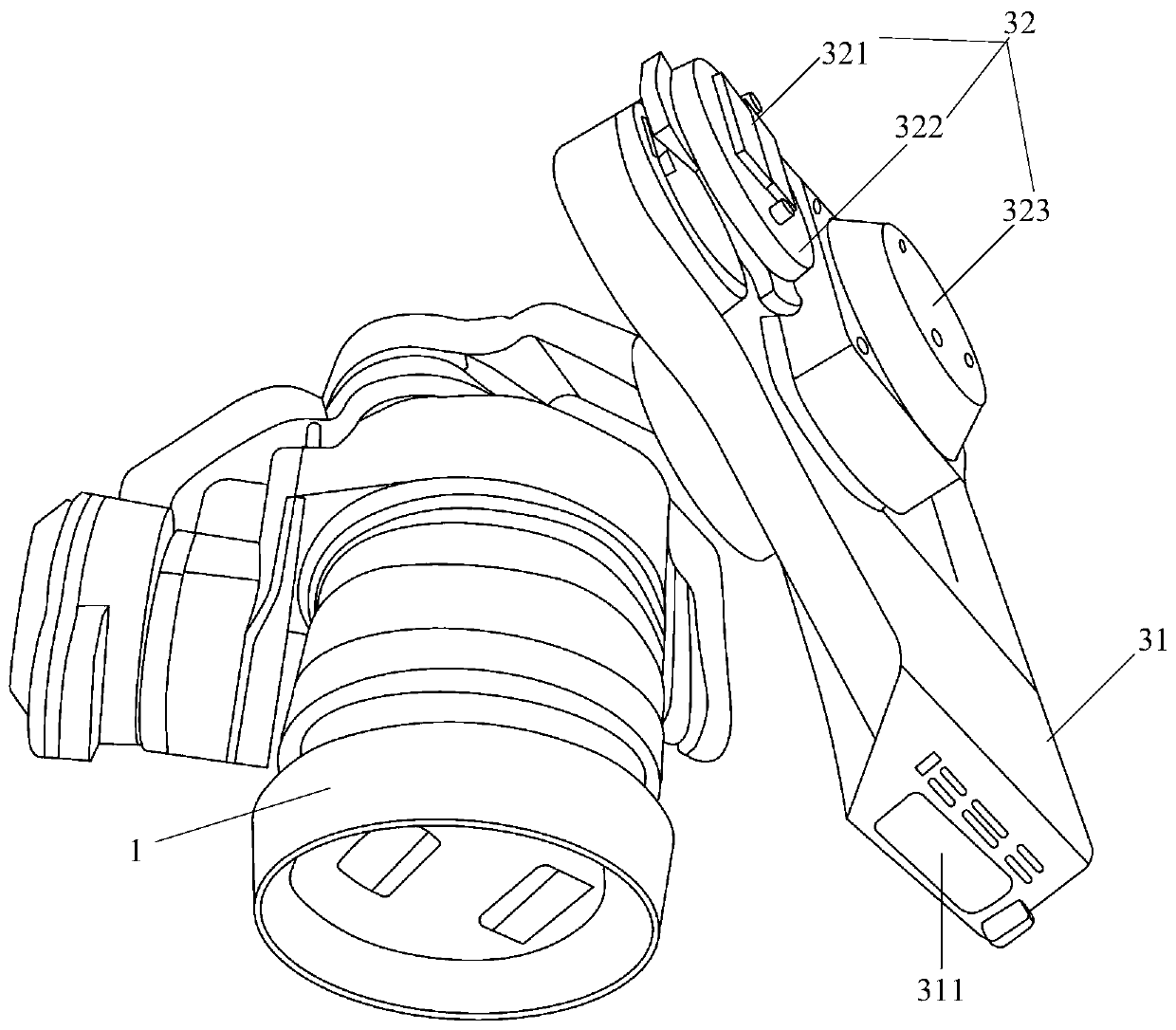 Camera and intelligent detection system and method for safety supervision and environmental protection supervision