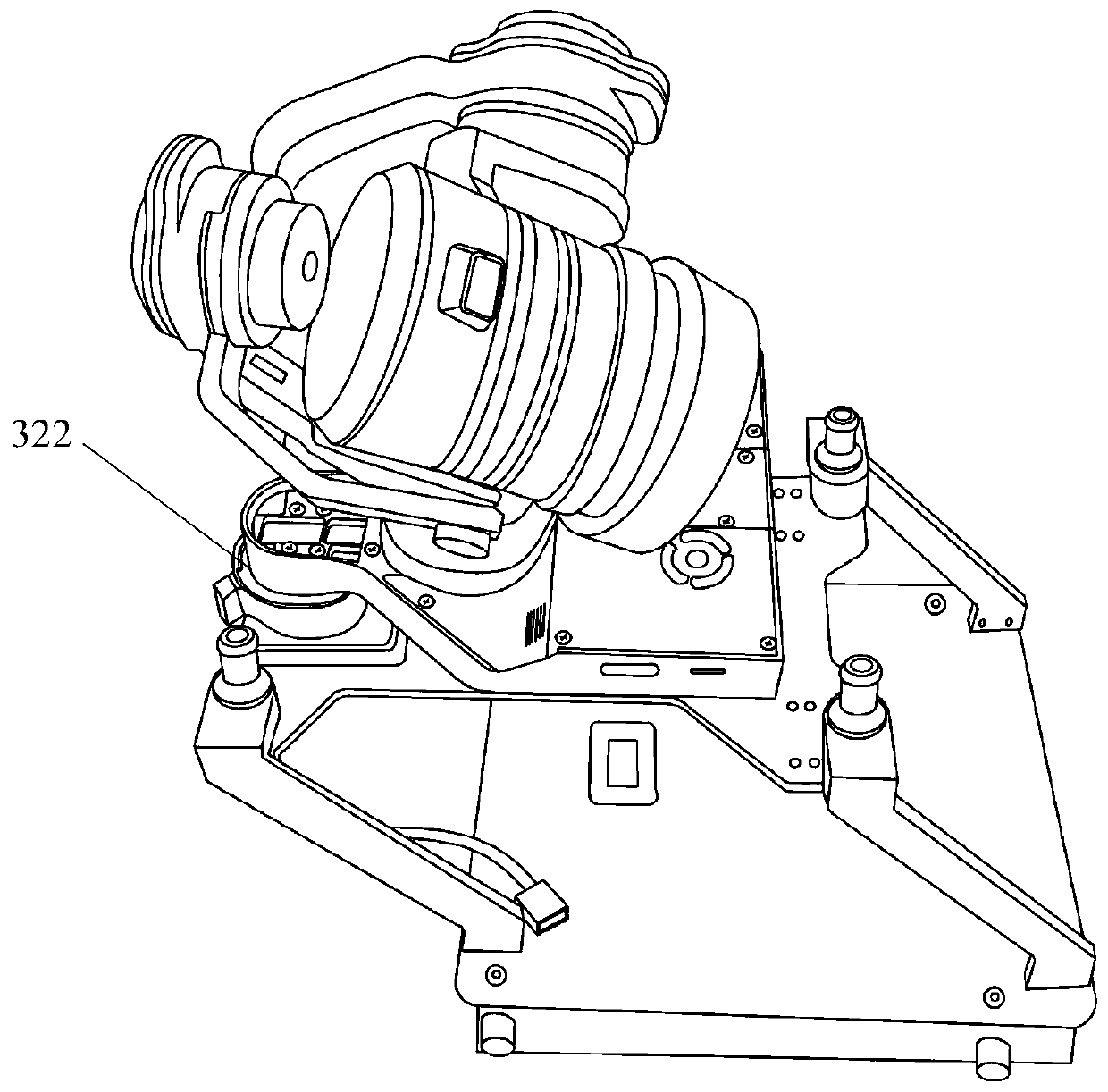 Camera and intelligent detection system and method for safety supervision and environmental protection supervision