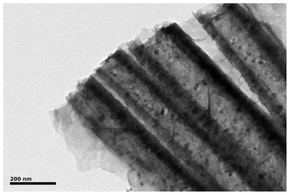 Flexible core-shell heterostructure positive electrode material and preparation method and application thereof