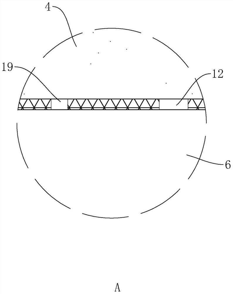 Tunnel structure penetrating through active fault fracture zone and construction method thereof