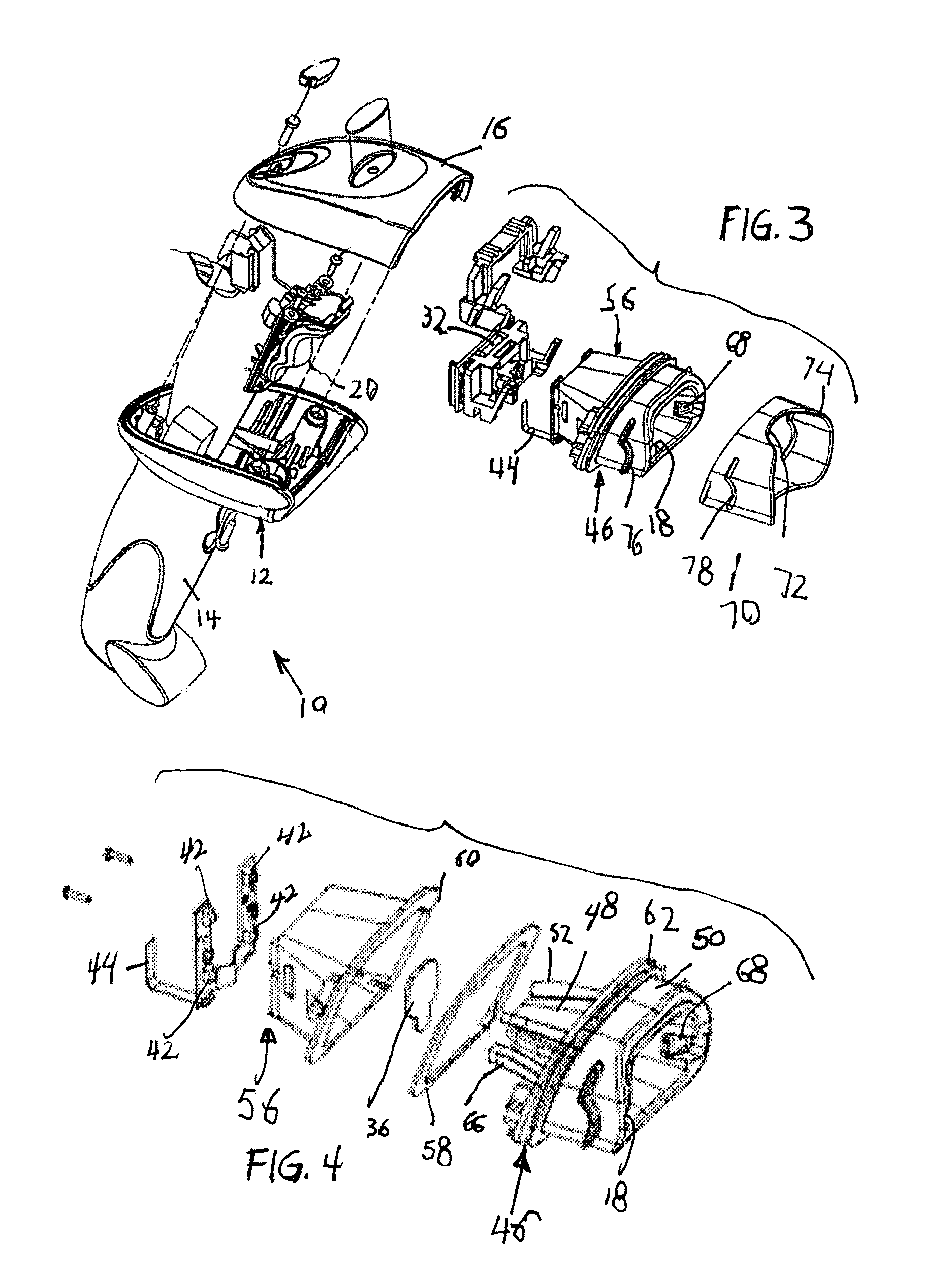 Arrangement for and method of uniformly illuminating direct part markings to be imaged and electro-optically read