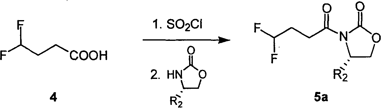 Process for preparing 4.4-difluoro-2-amino butyric acid with optical activity and ester thereof