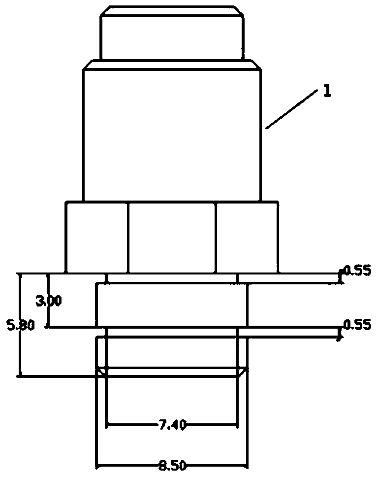 Welding structure and welding method of water cooling system