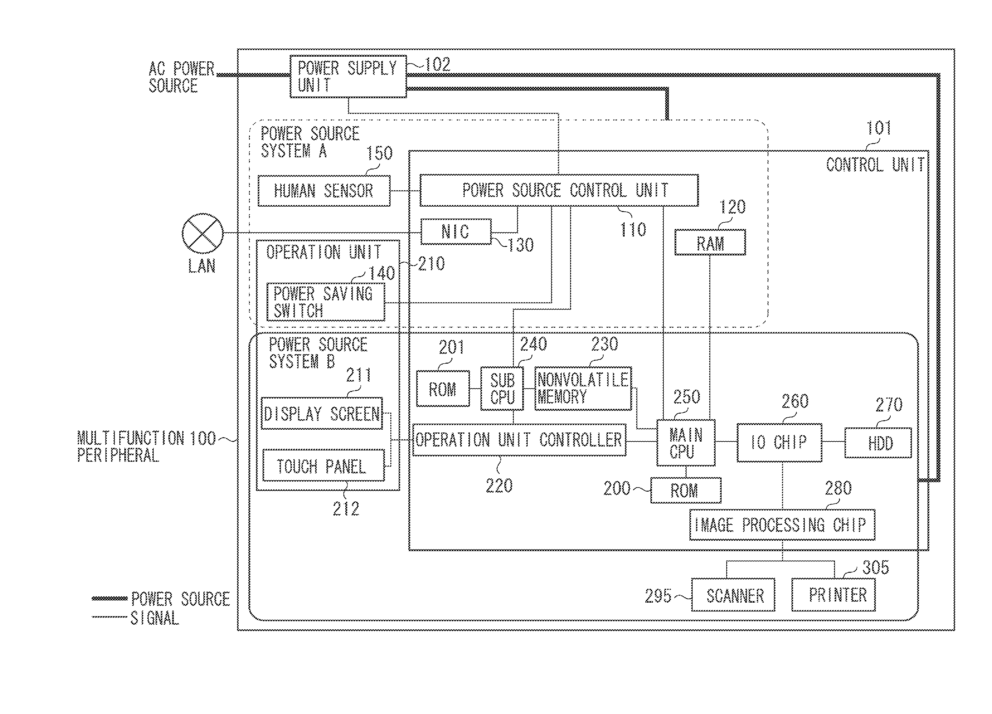 Information processing apparatus operable in power saving mode and method for controlling the same