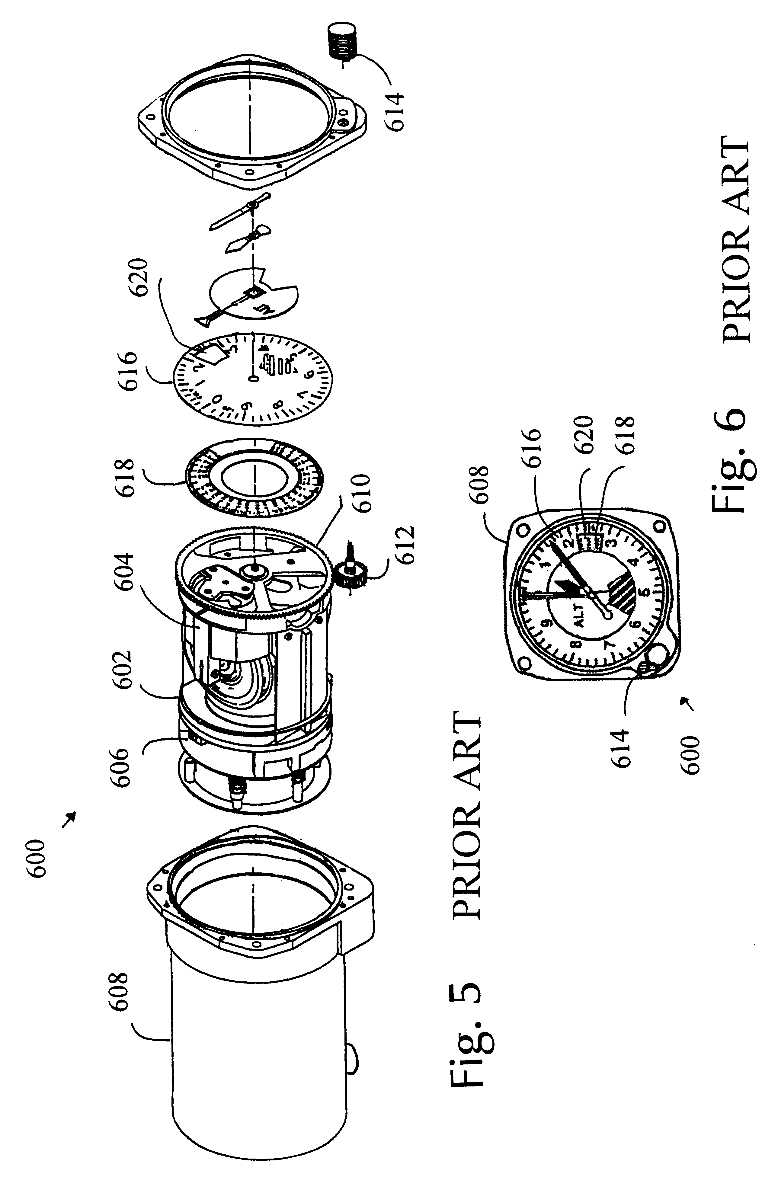 Altimeter having correctable digitizer and method of use