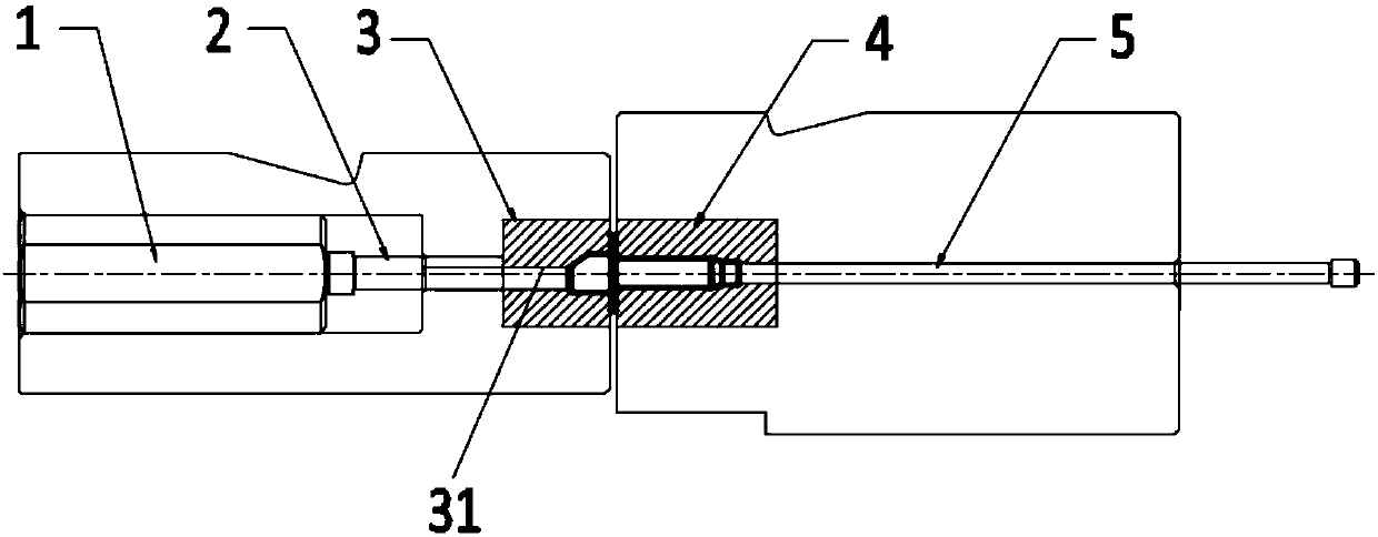 Cold heading forming process for manufacturing dowel slotted screws and cold heading module