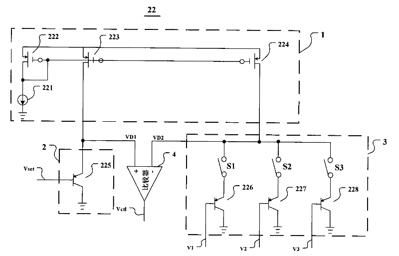 Driving device of light-emitting element