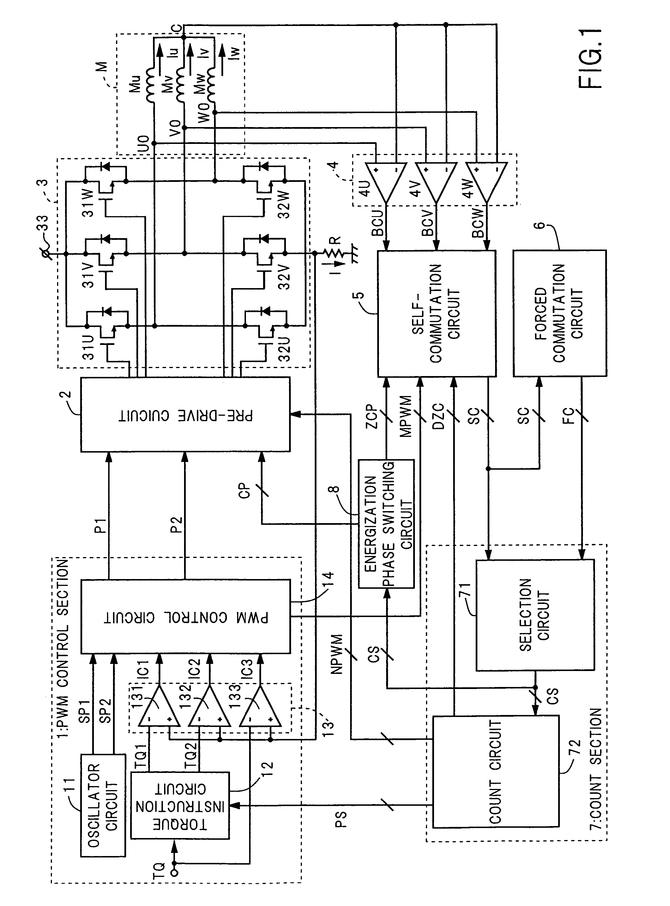 Sensorless motor driving device and its driving method