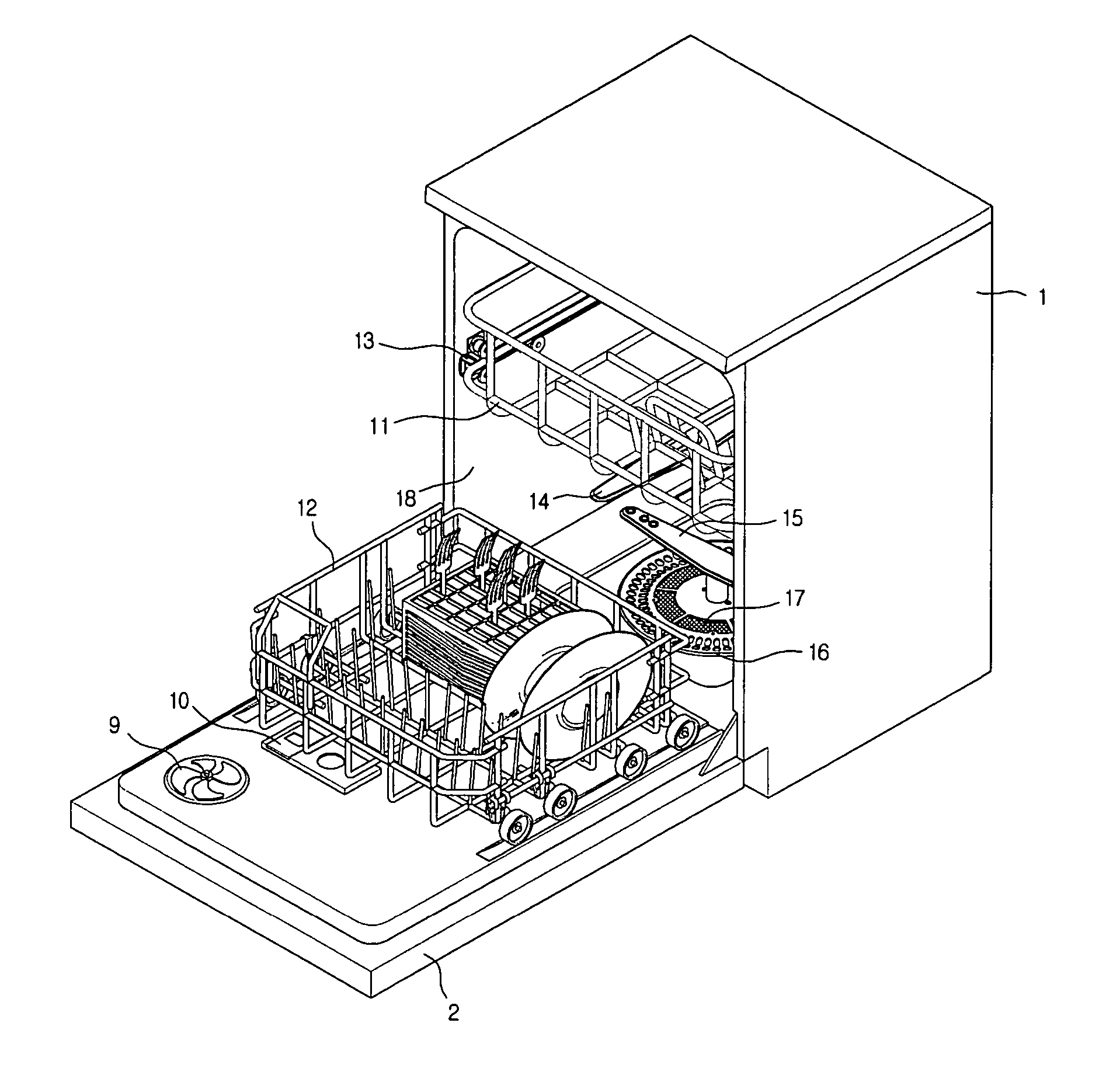 Dishwasher and controlling method thereof