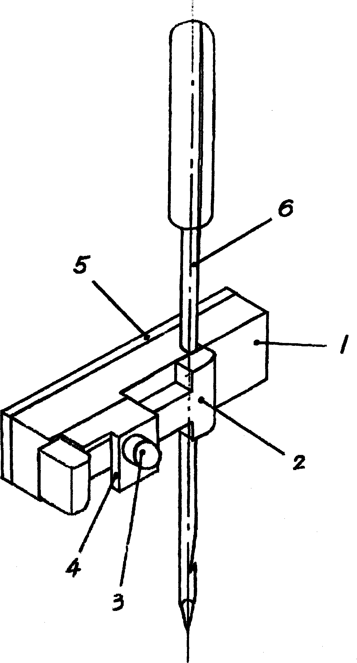 Electro-optical distance measurement system of non-contact measurement