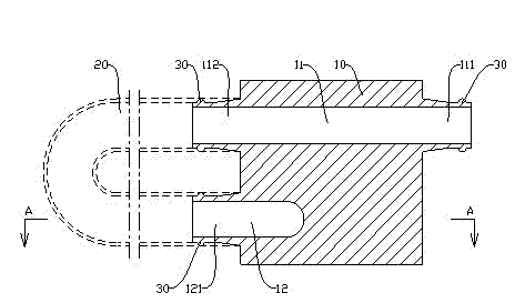 Portable detector for condensate pipe