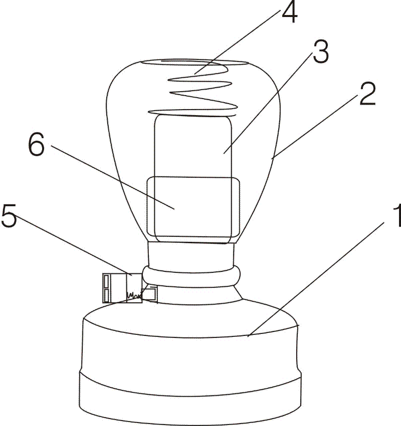 Fingerprint identification stamp