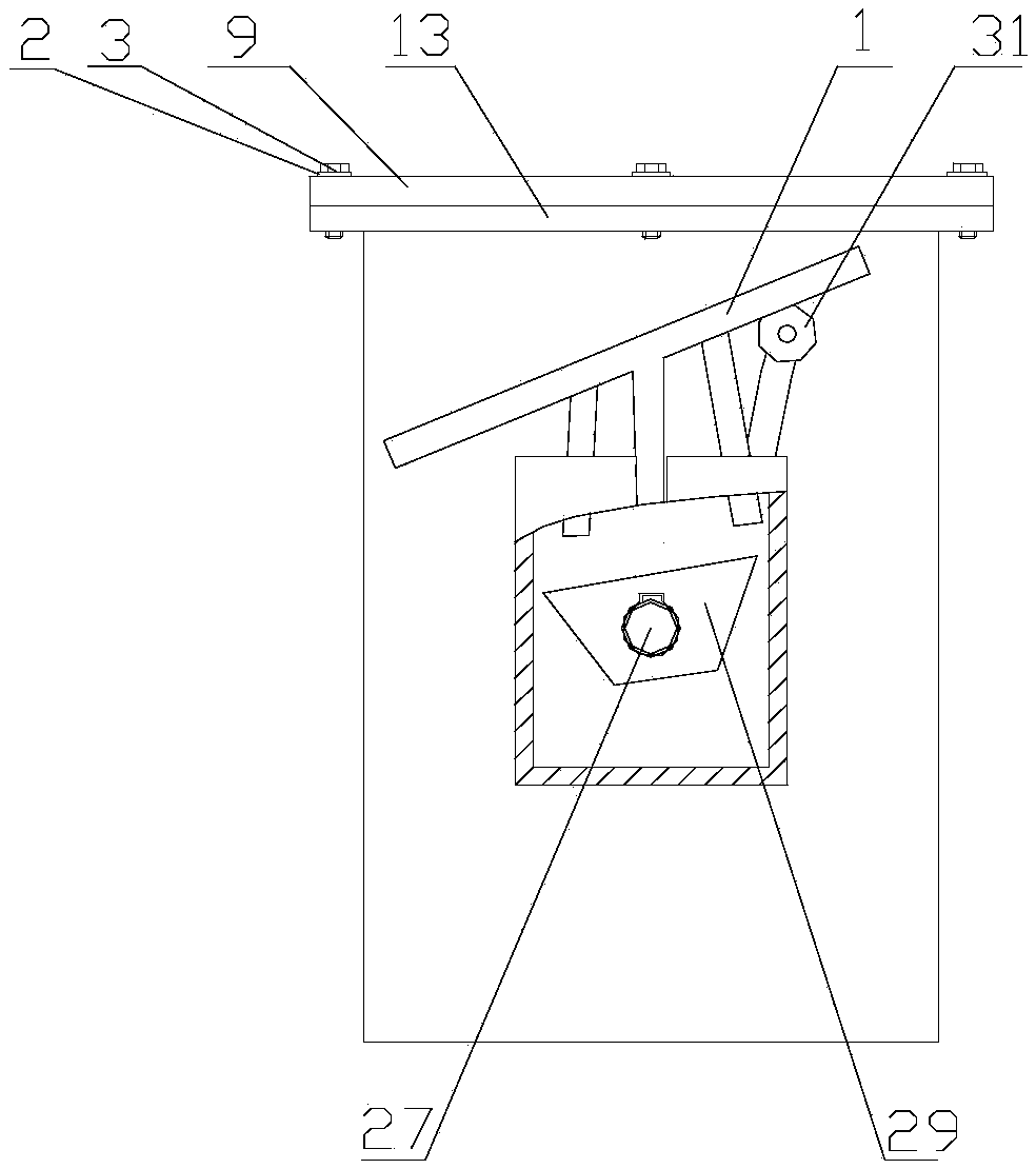 Anti-fatigue accelerator and brake integrated structure