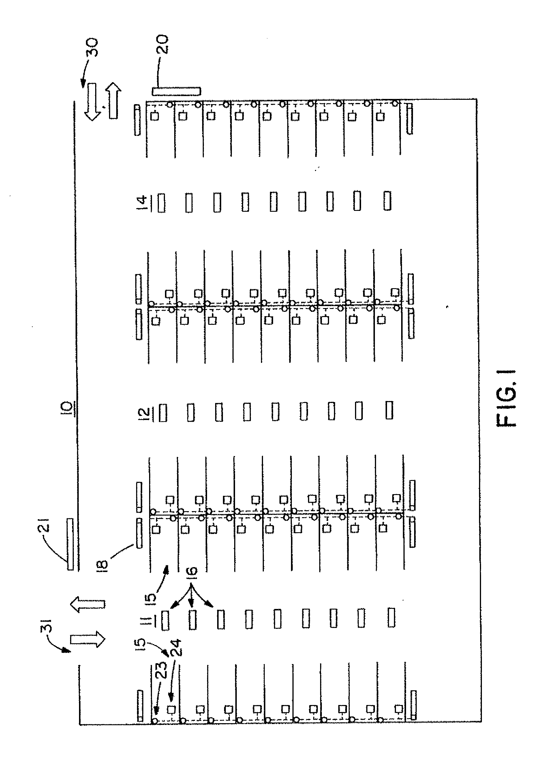 Method and system for managing a parking lot based on intelligent imaging