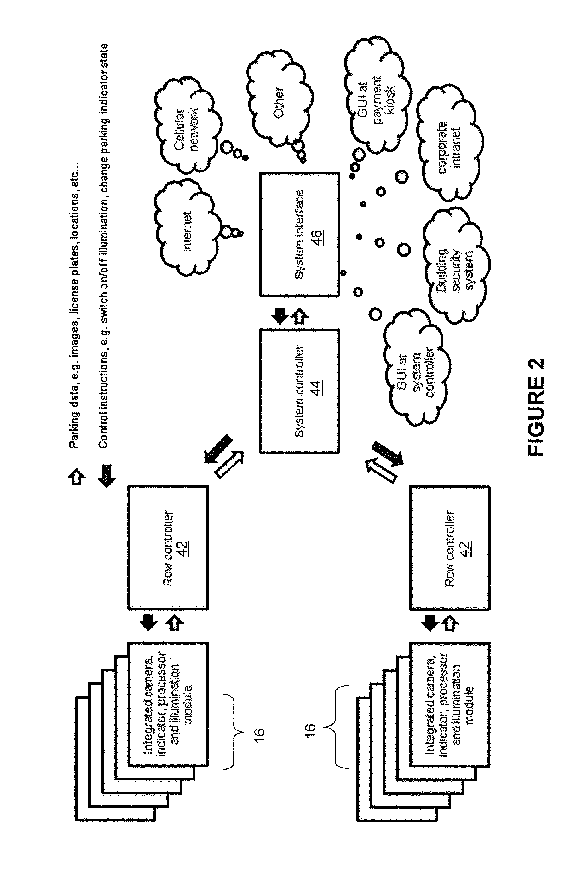 Method and system for managing a parking lot based on intelligent imaging