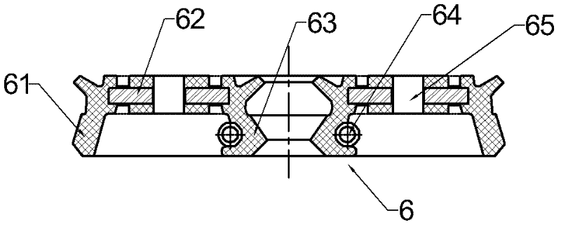 Double-lip oil seal device capable of regulating pressure automatically