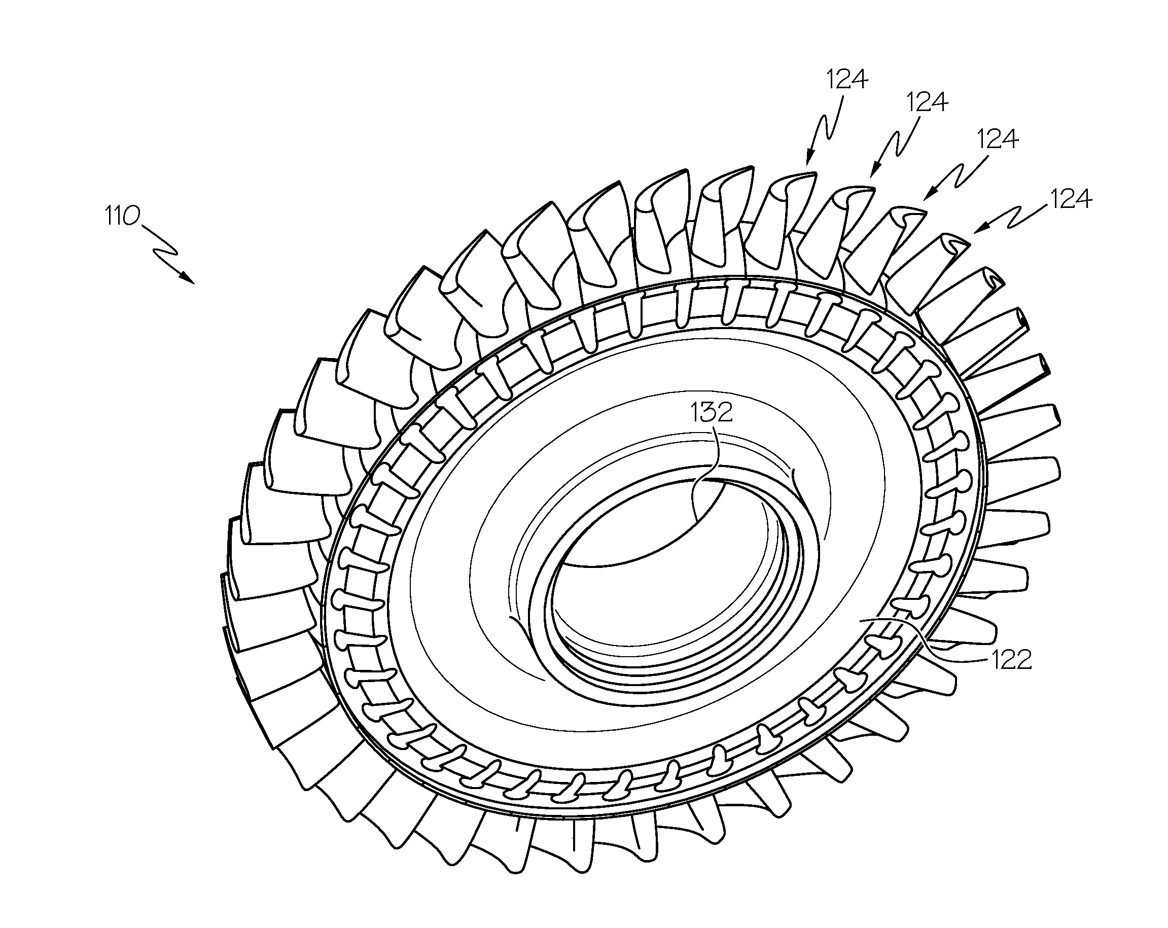 Hybrid bonded turbine rotors and methods for manufacturing the same