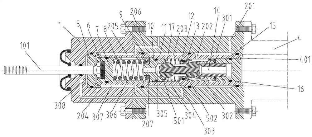 A hydraulic power-assisted brake pressure regulating system for vehicles