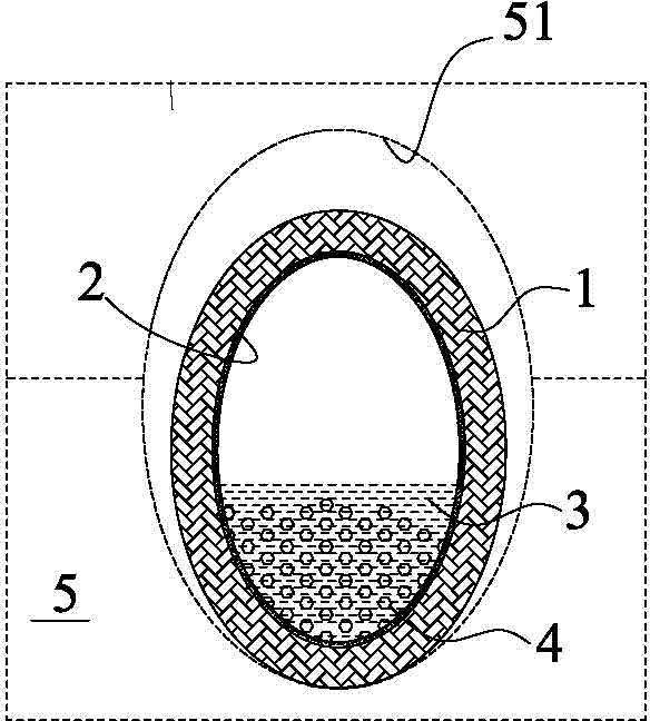 Method for forming fiber pipe piece