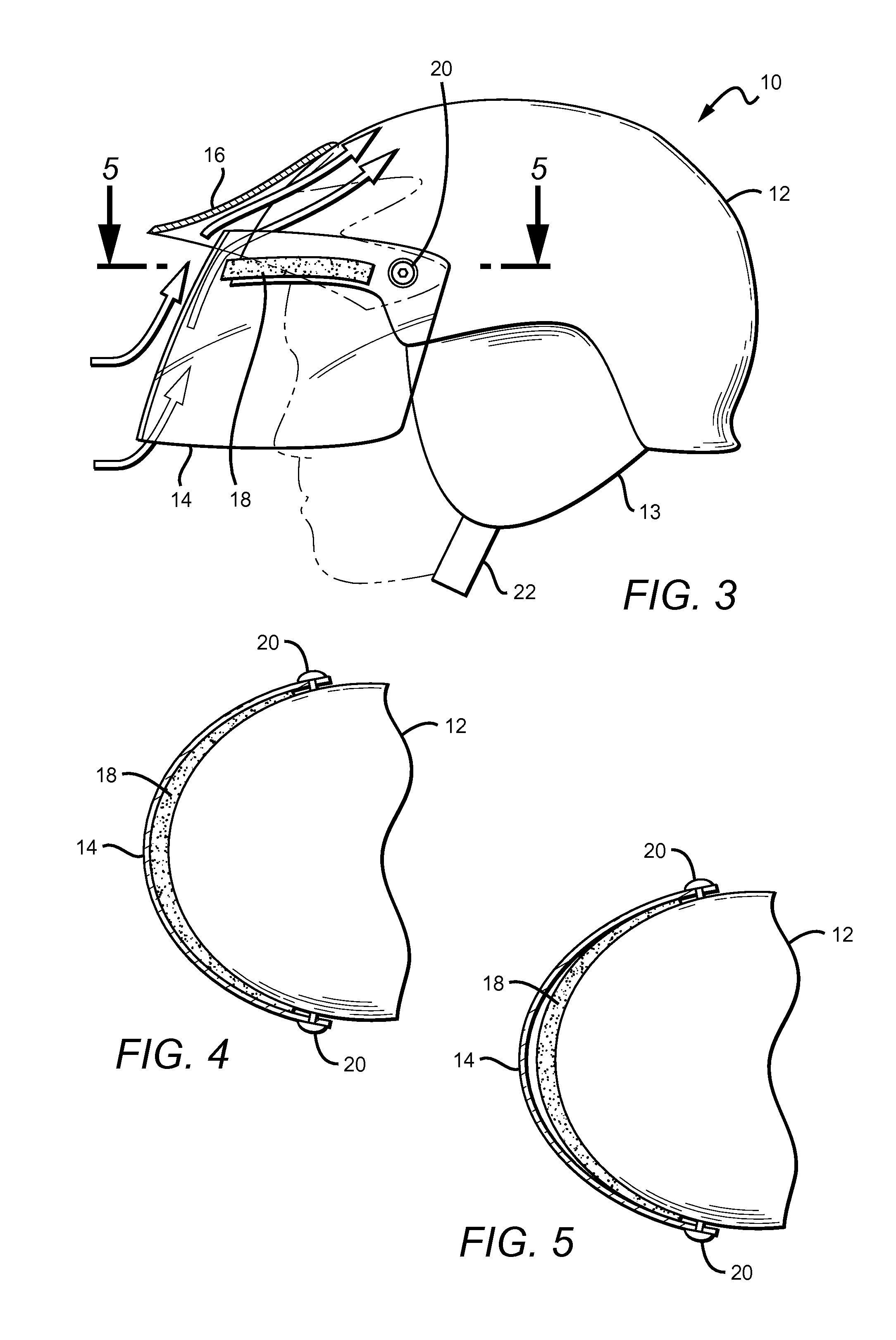 Ski helmet with adjustable face shield