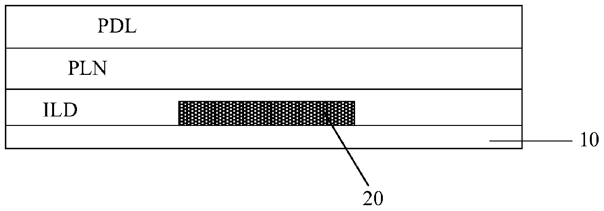 An array substrate, a display device, and a mask plate
