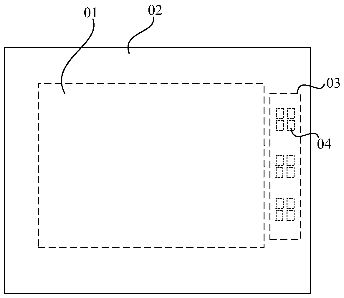 An array substrate, a display device, and a mask plate