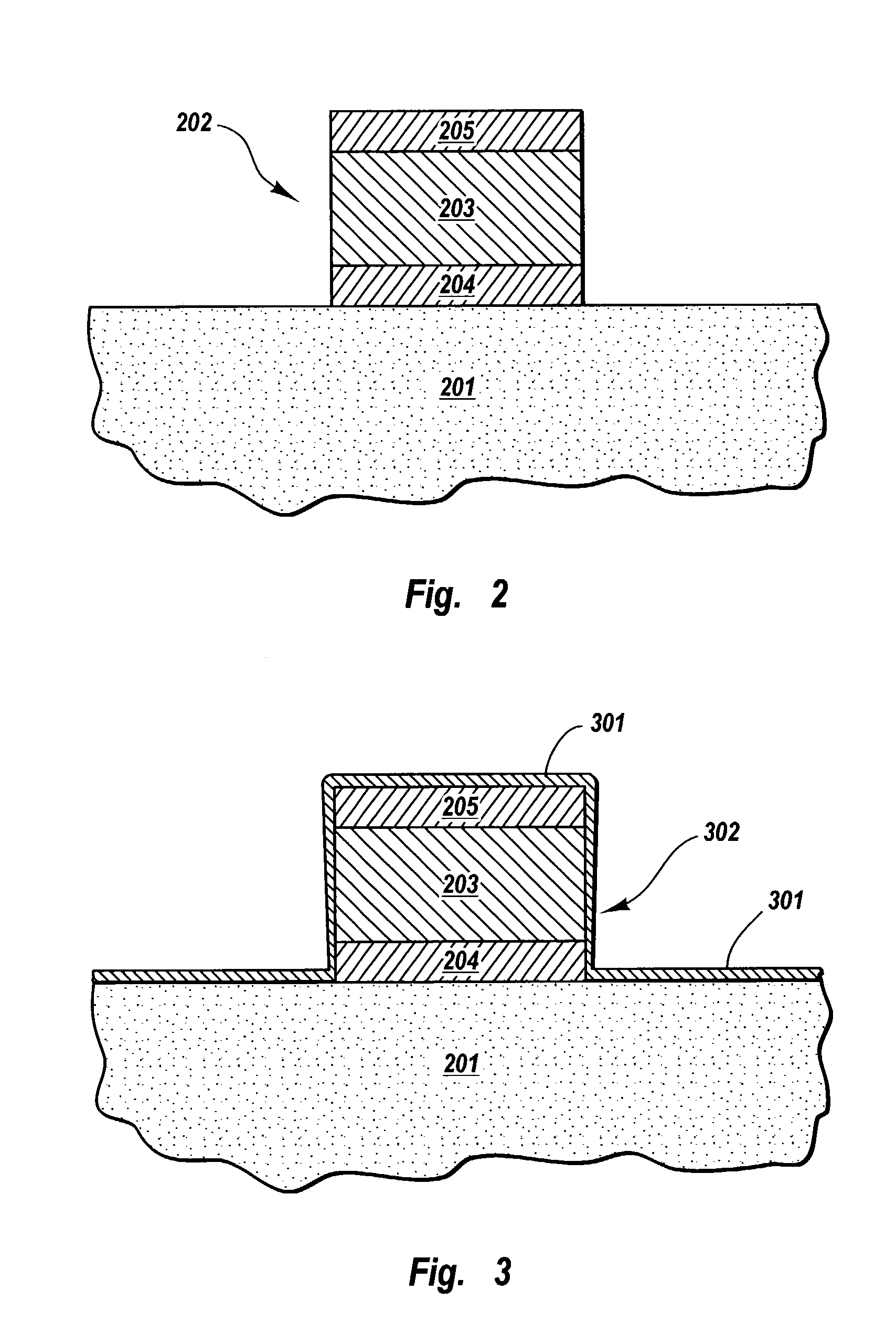Methods for sidewall protection of metal interconnect for unlanded vias using physical vapor deposition