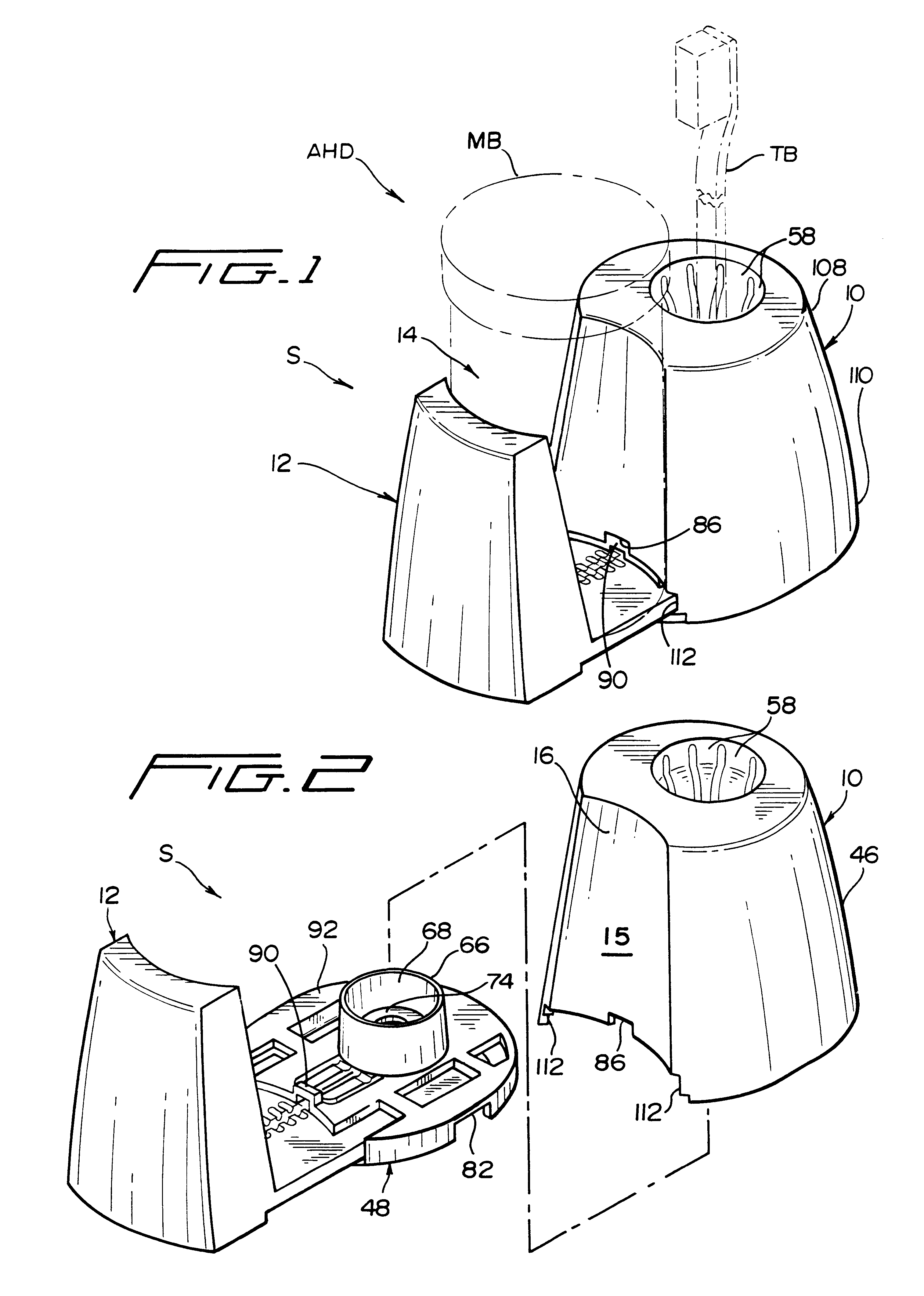 Adjustable health improvement device for modifying a daily behavior by reminding a person to take medication