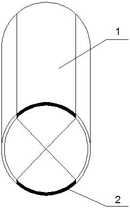 Explosive charging method for improving shaping of horizontal stratum tunnel