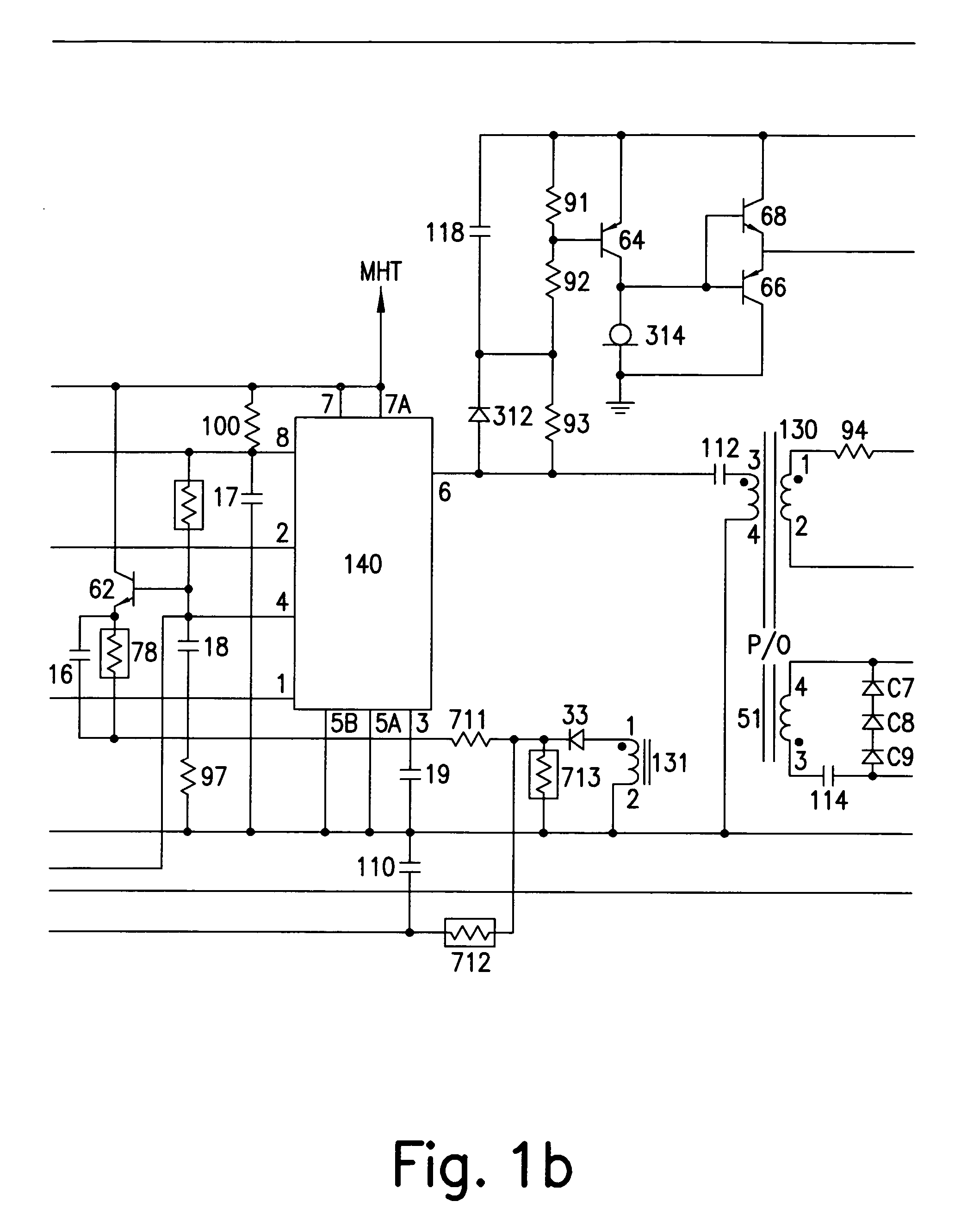 Method for implementing radiation hardened, power efficient, non isolated low output voltage DC/DC converters with non-radiation hardened components