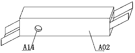 Electric water heater production moving-out device and application method thereof