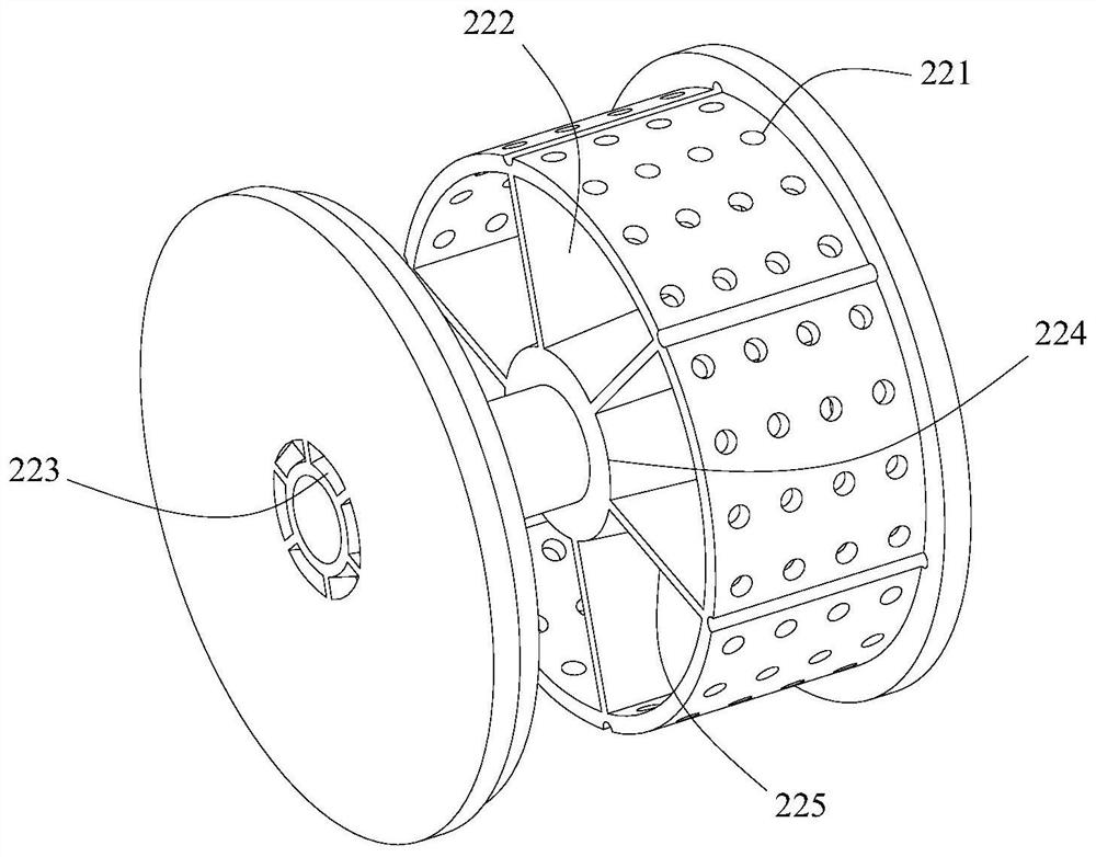 Material dispersing device