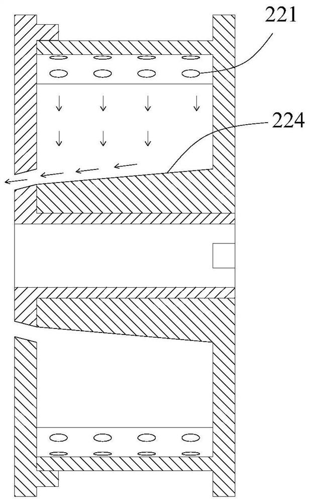 Material dispersing device