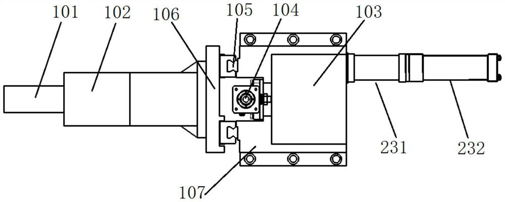 Rotatable pressing device