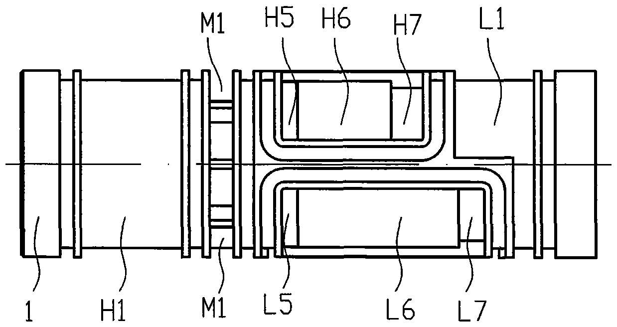 A double switch thermostatic valve