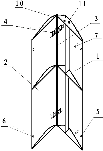 Wind wheel with variable blades and attack angles