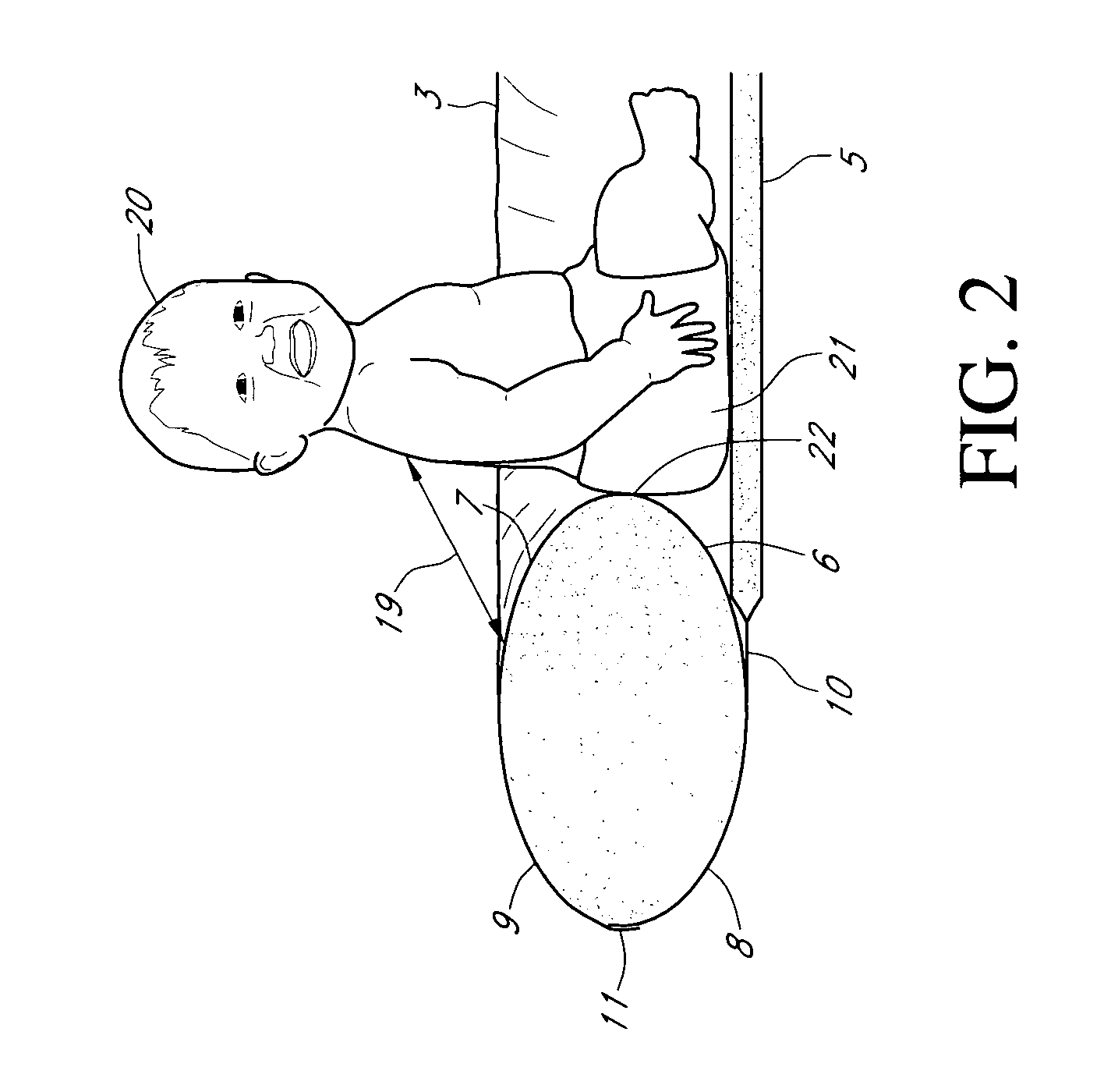 Infant support and development pillow