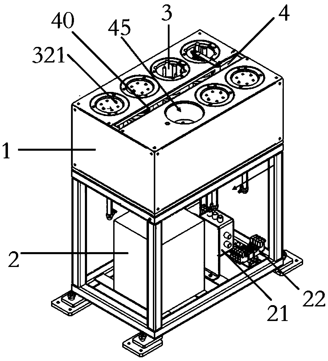 Automatic abrasive paper mounting device