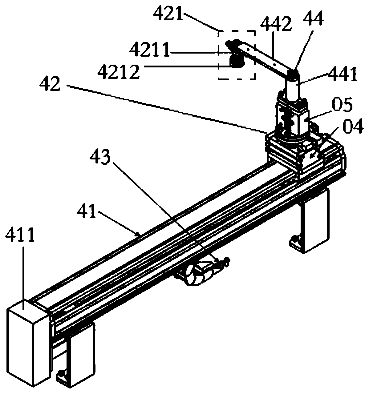 Automatic abrasive paper mounting device