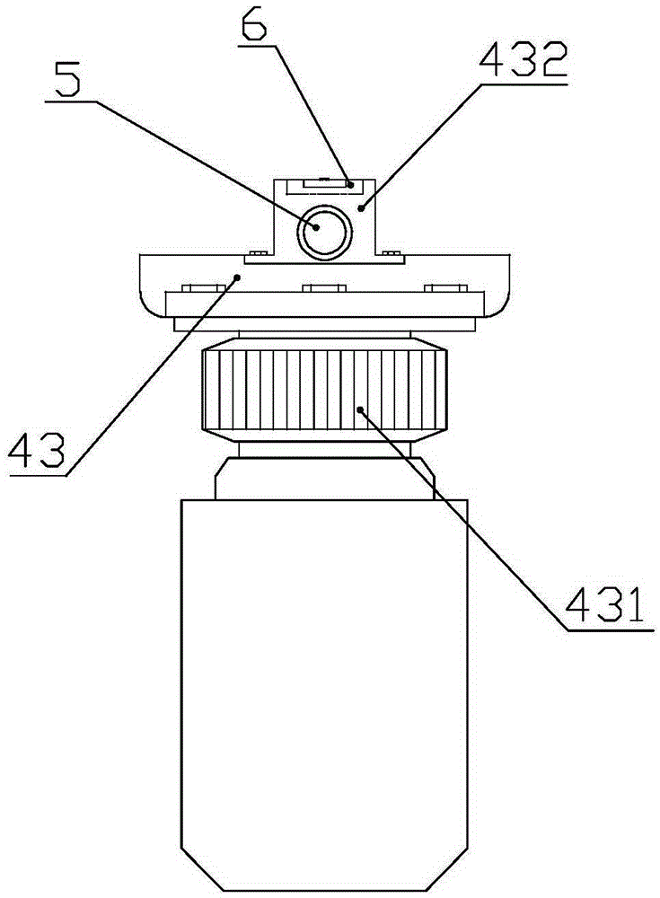 Integrated temperature measuring device for main transformer accessory