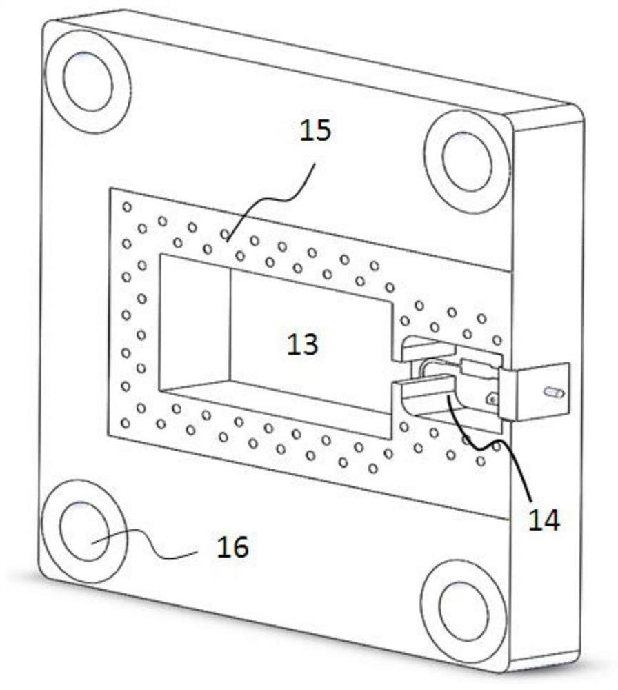 A waveguide detection unit with magnetic excitation coupling mechanism