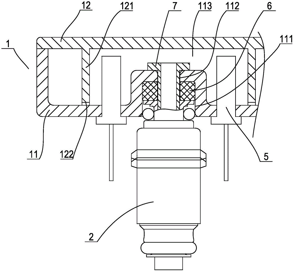High-pressure oil rail assembly of engine