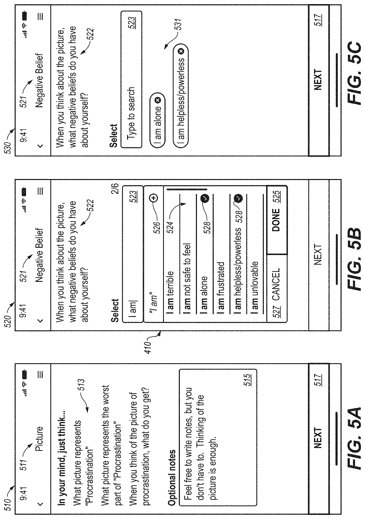 Method and apparatus of tracking progress from bilateral stimulation sessions