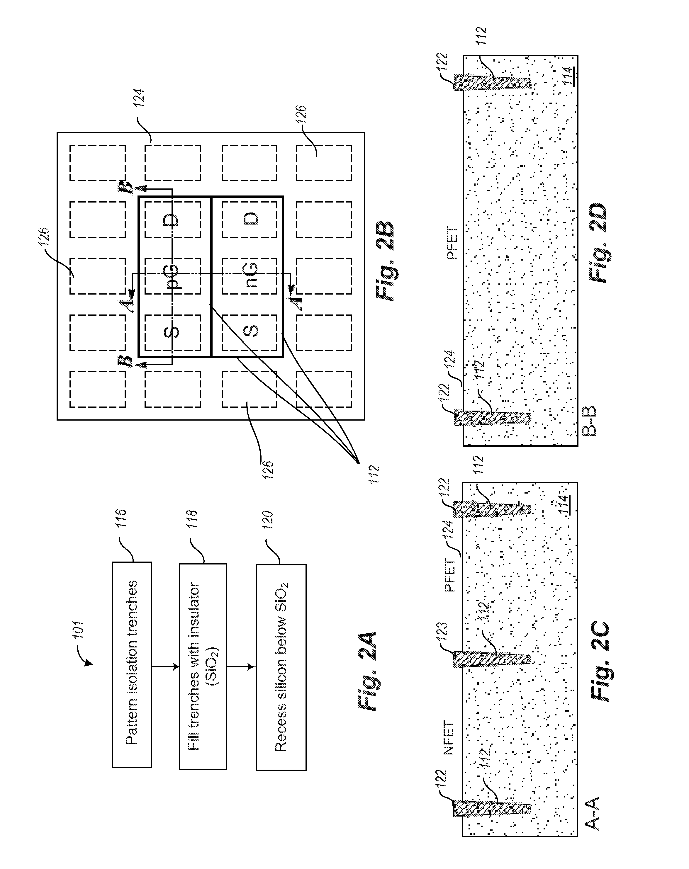 Quantum dot array devices with metal source and drain
